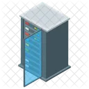 Datenspeicherserver Rechenzentrum Datenserver Icon