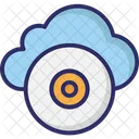 Cloud CD CD DVD Symbol