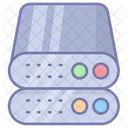 Datenspeicherung Datenbank Server Symbol