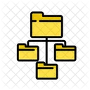 Datenspeicher Service Server Symbol