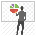 Datenstatistik Kreisanalyse Kreisdiagramm Symbol