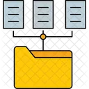 Datenstruktur Datenbankdesign Datenorganisation Symbol