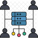 Datenstruktur Datenmodell Strukturierte Daten Symbol