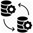 Daten Synchronisation Verwaltung Symbol