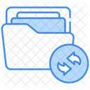Datensynchronisation  Symbol