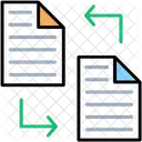 Daten Transformieren Synchronisieren Symbol