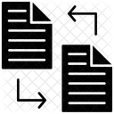 Daten Transformieren Synchronisieren Symbol