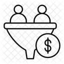 Datentrichter  Symbol