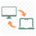 Datenubertragung IT Informationstechnologie Symbol