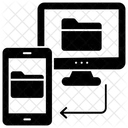 Datenubertragung Datenfreigabe Geratefreigabe Symbol