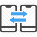 Datenubertragung Mobil Teilen Symbol