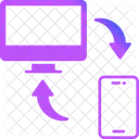 Datentransfer  Symbol