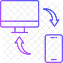 Datentransfer  Symbol