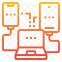 Datentransfer  Symbol