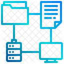 Datentransfer  Symbol