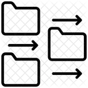 Datenubertragung Datenfreigabe Ordnerfreigabe Symbol