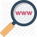 Datenuberwachung Such URL Webbrowser Symbol