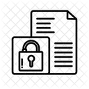 Datenverschlüsselung  Symbol