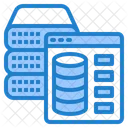 Datenmanagement Big Data Datenbank Symbol