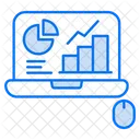 Datenvisualisierung  Symbol