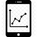 Datenvisualisierung Mobiles Diagramm Mobile Schnittstelle Symbol