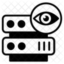 Datenvisualisierung Datenuberwachung Serveruberwachung Symbol