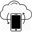 Datenwiederherstellung Datensynchronisierung Mobile Datensicherung Icon
