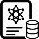 Daten Wissenschaft Bergbau Symbol