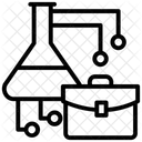 Wissenschaftsstudium Wissenschaftliches Wissen Datenwissenschaft Symbol