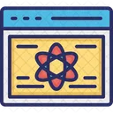 Datenwissenschaft Datenbank Wissenschaft Icon