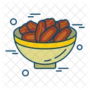 날짜 그릇 이슬람교 아이콘