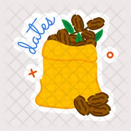 Dates Bag  Icon