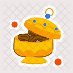 Dates Bowl  Icon