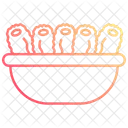Dates bowl  Icon