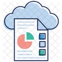 Cloud Computing Dati Cloud Servizi Cloud Icon