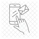 Datilografia Smartphone Celular Ícone