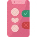 Dating Application Mobile Icon