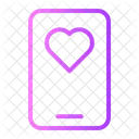 Dating App Handphone Love Message Icon