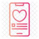 Dating App Mobile App Valentine Icon