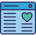 Heart Love Chatting Romantic Chat Icon