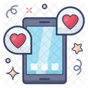 Dating App Communication App Mobile App Icon