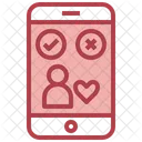 Dating App  Symbol