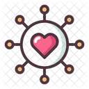 Love Heart Romance Icon