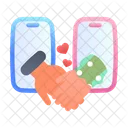 Dating App Matchmaking Romance Icon