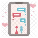 Chat Dating App Icon