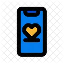 Smartphone Technology Love アイコン
