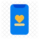 Smartphone Technology Love アイコン
