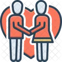 Couples Love Dating Icon