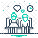 Dating Lovers Couple Icon