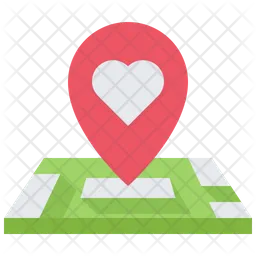 Dating Location  Icon